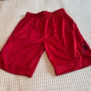 Jordan Men's Bold Red Athletic Shorts